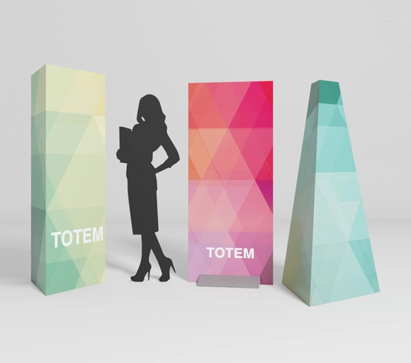stampa totem pubblicitari