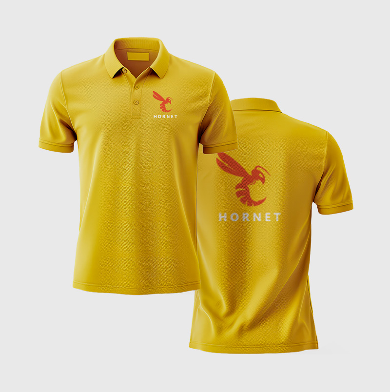 stampa polo con logo personalizzato
