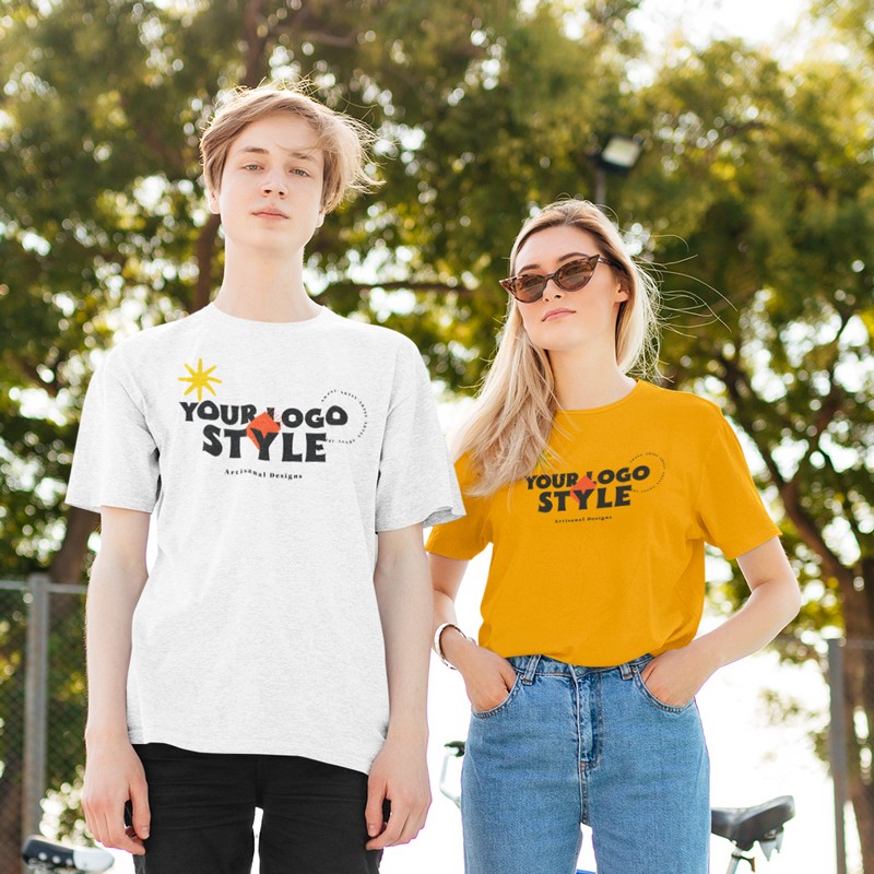 stampa magliette con logo personalizzato